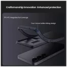 Nillkin CamShield PRO kemény tok Samsung Galaxy S25 készülékhez sötét zöld