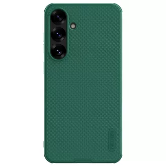   Nillkin Super Frosted PRO Háttéltok Samsung Galaxy S25+ készülékhez sötét zöld