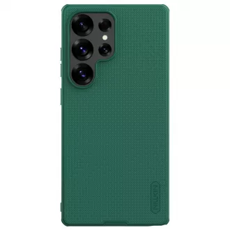   Nillkin Super Frosted PRO tok Samsung Galaxy S25 Ultra készülékhez sötét zöld