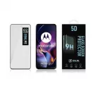 OBAL:ME 5D üveg kijelzővédő Motorola G54 5G/ Power Edition készülékhez fekete