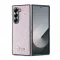 Guess PC/TPU Glitter Flakes Metal Logo tok Samsung Galaxy Z Fold 6 készülékhez rózsaszín