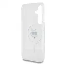 Karl Lagerfeld IML Choupette Head MagSafe tok Samsung Galaxy S25 készülékhez átlátszó