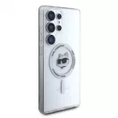 Karl Lagerfeld IML Choupette Head MagSafe tok Samsung Galaxy S25 Ultra készülékhez átlátszó