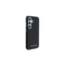 Karl Lagerfeld PU Saffiano Metal Logo and Frame tok Samsung Galaxy S25 készülékhez fekete