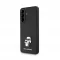 Karl Lagerfeld PU Saffiano Metal Karl and Choupette tok Samsung Galaxy A36 készülékhez fekete