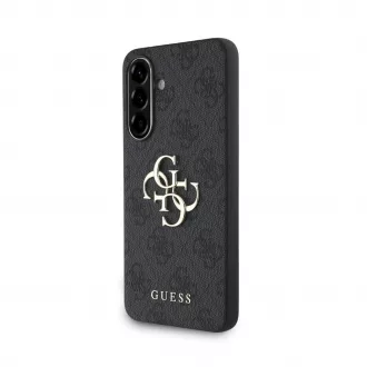   Guess PU 4G Metal Logo tok Samsung Galaxy A36 készülékhez szürke