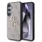 Guess PU 4G Metal Logo tok Samsung Galaxy S25+ készülékhez rózsaszín