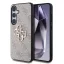 Guess PU 4G Metal Logo tok Samsung Galaxy S25+ készülékhez rózsaszín