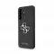 Guess PU 4G Metal Logo tok Samsung Galaxy A56 készülékhez szürke
