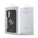 Guess PU 4G Metal Logo tok Samsung Galaxy A56 készülékhez szürke