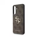 Guess PU 4G Metal Logo tok Samsung Galaxy A56 készülékhez barna