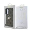 Guess PU 4G Metal Logo tok Samsung Galaxy A56 készülékhez barna