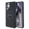 Guess PU Leather 4G Colored Ring MagSafe tok Samsung Galaxy S25 Ultra készülékhez fekete