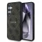 Guess PU Leather 4G Colored Ring MagSafe tok Samsung Galaxy S25 készülékhez barna