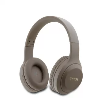 Guess Classic Silver Logo Wireless fejhallgató barna