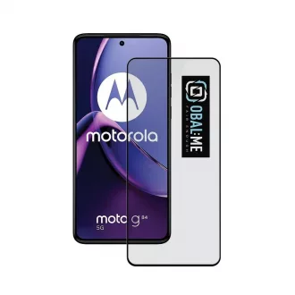   OBAL:ME 5D üvegkijelzővédő Motorola G84 készülékhez fekete