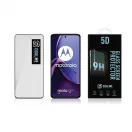OBAL:ME 5D üvegkijelzővédő Motorola G84 készülékhez fekete
