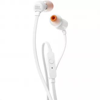 JBL T110 fülbe illeszkedő fejhallgató 3,5mm fehér