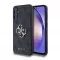 Guess PU 4G Metal Logo tok Samsung Galaxy A55 5G készülékhez szürke