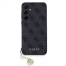 Guess 4G Charm tok Samsung Galaxy A35 5G készülékhez szürke