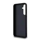 Karl Lagerfeld PU Saffiano Metal Karl and Choupette tok Samsung Galaxy A35 5G készülékhez fekete