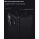 Nillkin CamShield Prop Magnetic Pen Slot hátsó tok Samsung Galaxy Z Fold 7 készülékhez fekete