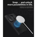 Nillkin CamShield Prop Magnetic Pen Slot (Transparent Lens) tok Samsung Galaxy Z Fold 7 készülékhez fekete