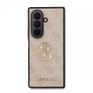 Guess PU 4G Metal Logo tok Samsung Galaxy Z Fold 7 készülékhez rózsaszín