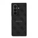 Guess PU Leather 4G Colored Ring Magnetic tok Samsung Galaxy Z Fold 7 készülékhez fekete