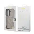 Guess PU Leather 4G Colored Ring Magnetic tok Samsung Galaxy Z Fold 7 készülékhez rózsaszín