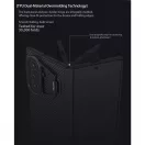 Nillkin CamShield Prop Magnetic (Transparent Lens) tok Samsung Galaxy Z Fold 7 készülékhez fekete