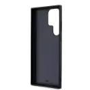 Karl Lagerfeld 3D Rubber Glitter Logo tok Samsung Galaxy S24 Ultra készülékhez fekete