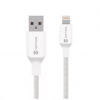Tactical Stitch Thread kábel USB-A/Lightning 2m fehér