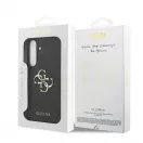 Guess PU 4G Metal Logo tok Samsung Galaxy S25 FE készülékhez szürke