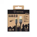 Tactical Fast Rope Aramid 2.0 kábel USB-A/USB-C 2m