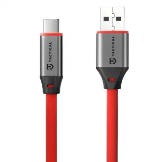 Tactical Fat Man 2.0 kábel USB-A/USB-C 1m piros