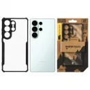 Tactical Quantum Stealth tok Samsung Galaxy S26 Ultra készülékhez átlátszó/fekete