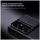 Nillkin CamShield PRO kemény tok Samsung Galaxy S26 készülékhez fekete