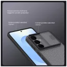Nillkin CamShield PRO kemény tok Samsung Galaxy S26+ készülékhez átlátszó fekete