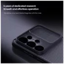 Nillkin CamShield PRO kemény tok Samsung Galaxy S26 Ultra készülékhez átlátszó fekete