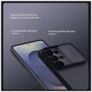 Nillkin CamShield PRO kemény tok Samsung Galaxy S26 Ultra készülékhez átlátszó fekete