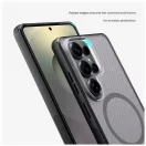 Nillkin Super Frosted PRO mágneses hát tok Samsung Galaxy S26 Ultra készülékhez átlátszó fekete