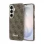 Guess PU 4G Script Metal Logo Magnetic Case mágneses tok Samsung Galaxy S26 készülékhez barna