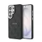 Guess PU bőr 4G mágneses tok arany kerettel Samsung Galaxy S26 Ultra készülékhez fekete