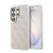 Guess PU bőr 4G Gold Frame mágneses tok Samsung Galaxy S26 Ultra készülékhez rózsaszín