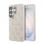 Guess PU bőr 4G Gold Frame mágneses tok Samsung Galaxy S26 Ultra készülékhez rózsaszín