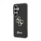 Guess IML 4G Script Metal Logo tok Samsung Galaxy 26 készülékhez, fekete