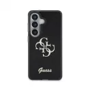 Guess IML 4G Script Metal Logo tok Samsung Galaxy 26 készülékhez, fekete