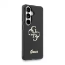 Guess IML 4G Script Metal Logo tok Samsung Galaxy 26 készülékhez, fekete