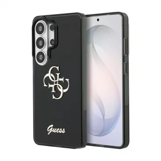   Guess IML 4G Script Metal Logo tok Samsung Galaxy 26 Ultra készülékhez fekete